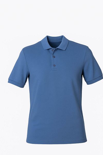 trender Polo Neck Petrol Men's T-Shirt 2127