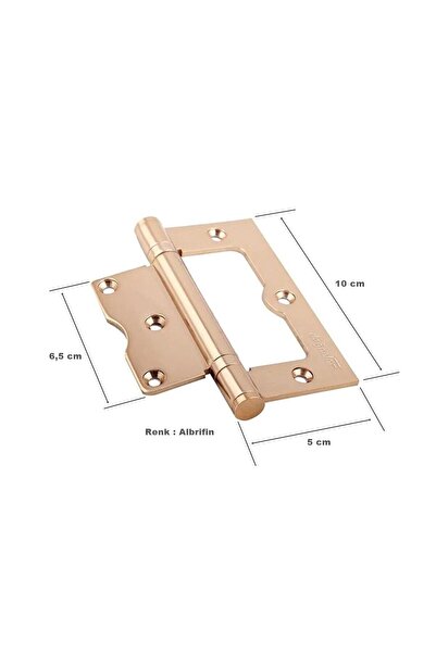 EYMEN YAPI Doğanlar Okka Kelebek Rulmanlı Yönsüz Menteşe 10 cm Albrifin