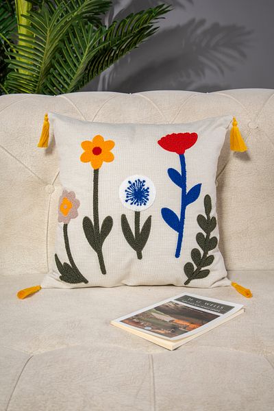 Bade Design Punch Embroidered Throw Pillow Cover Pillow Case Very Preferred