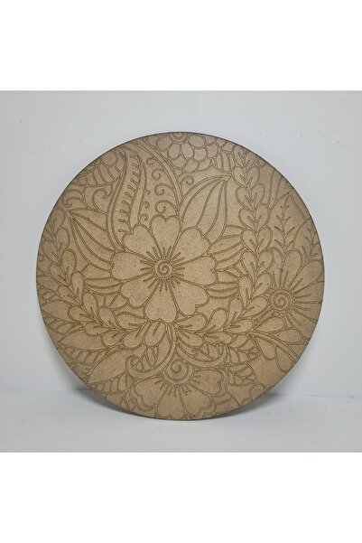 Destina Ahşap - Destina Ahşap Mandala Boyama Seti "Model 128"