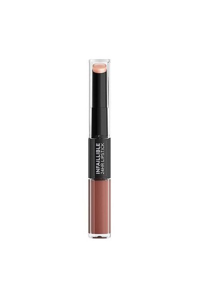 L'Oreal Paris Ruj de Buze Rezistent la Transfer, Loreal Paris, Infaillible 24H, 101 Everlasting Parisian, 5,6 ml