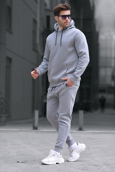 Madmext Grimelange Hooded Basic αθλητικές φόρμες 5905