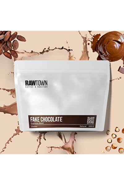 RAWTOWN شوكولاتة مزيفة - مزيج الإسبريسو - 200 جرام (حبوب القهوة)
