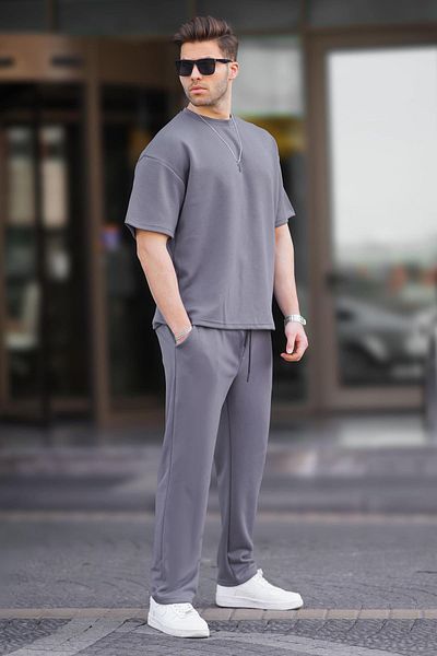 Madmext Smoked Oversize rövid ujjú tréningruha szett 5954