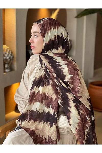 Modakaşmir Spring Rhythm Pattern Bamboo Shawl