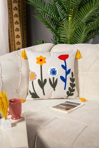 Bade Design Punch Embroidered Throw Pillow Cover Pillow Case Very Preferred