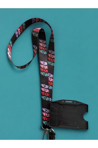 Staffy Ps Pattern Collar Rope and Card Holder