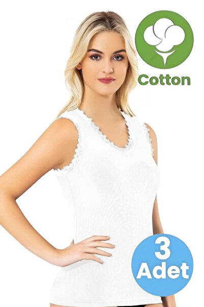 Tezzgelsin Жіночий трикотажний топ з широкими бретелями та мереживними деталями