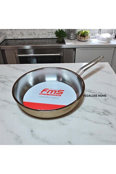 FMS Induction Multi-Purpose Steel Pan 24 cm
