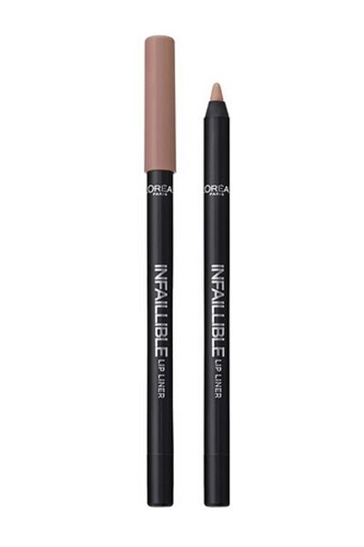 L'Oreal Paris Creion de buze Loreal Infaillible Longwear Lip Liner, Nuanta 208 Off-white