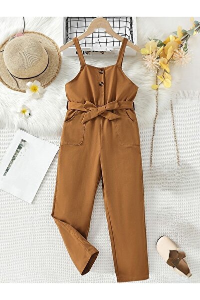 shop Hardal rengi tulum pantolon önü çıt çıt kapalı yazlik