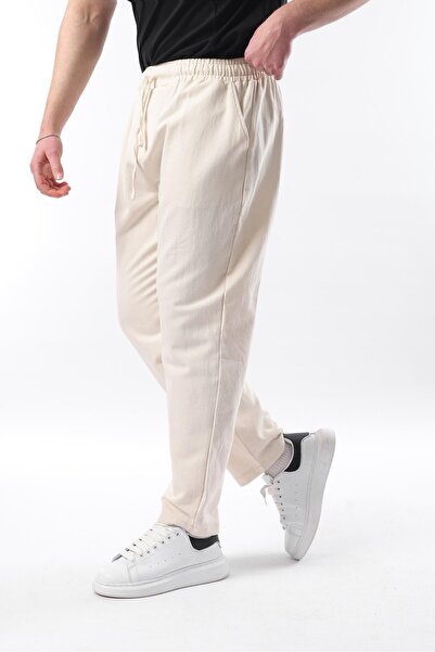 Madmext Bej Fit Kesim Erkek Pantolon E6558