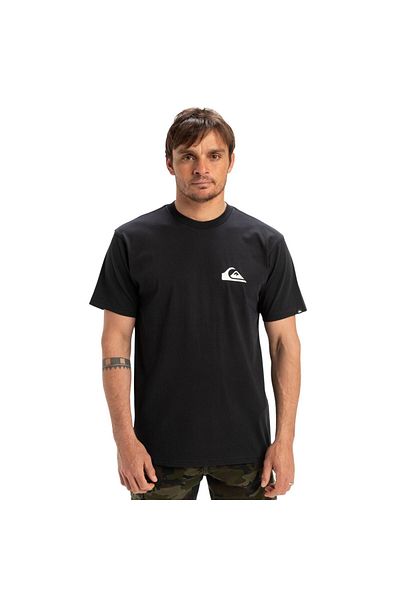 Quiksilver Ανδρικό μαύρο μπλουζάκι Fineline Ανδρικό μπλουζάκι Eqyzt08062
