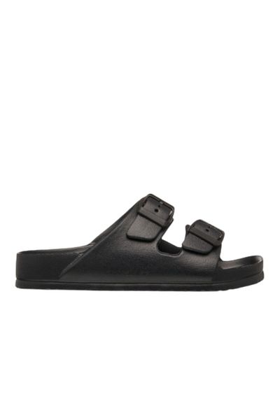 Quiksilver Embark Rf Boy's Black Slippers Boy's Slippers Aqbl100626