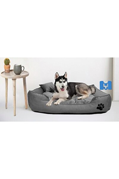BAAÇ Ultrasoft Mukavemetli Battal Boy Köpek Yatağı Yıkanabilir Ürün / Kemik V...