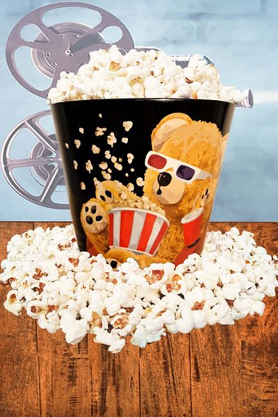 Calke Corn Chips Snack Bucket Movietime