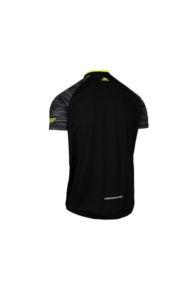 Trespass Ανδρικό μαύρο μπλουζάκι Hazzel - Active Cycling Top Tp75