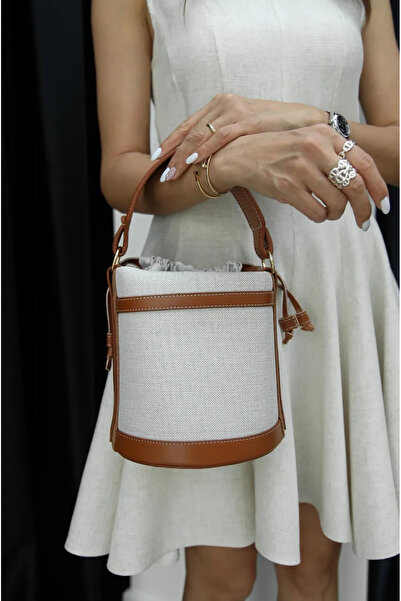 BAGS Aura Kanvas Taba Omuz Çantası