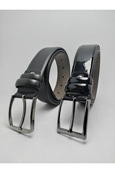 genuine leather company eds Κλασική ανδρική ζώνη 2 συσκευασιών