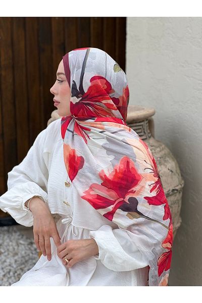 Modakaşmir Rhapsody Pattern Bamboo Shawl