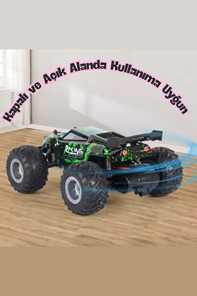 welcomein Uzaktan Kumandalı Full Fonksiyon Işıklı 2.4G 1:18 Şarjlı High Off Road Araba +20 Km Hız