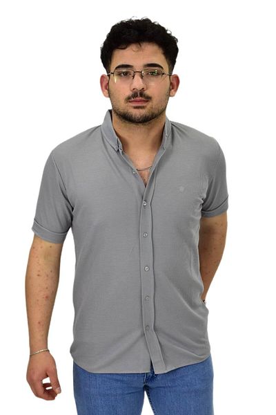 DYNAMO Men's Shirt Collar Button T-Shirt Bgl-St04524