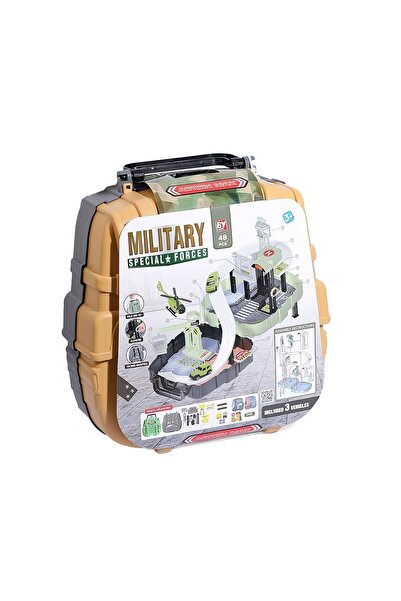 SPOR35 Eğitici Oyuncaklar BP-621 ÇANTALI ASKER YOL SET Kız Erkek Çocuk Oyunca...