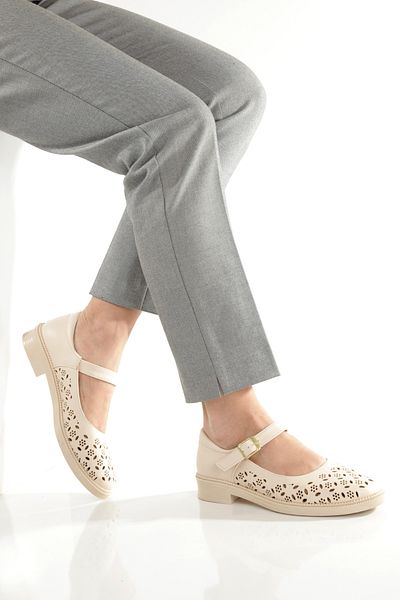 Hanımsoller Ballerina Strappy Shoes