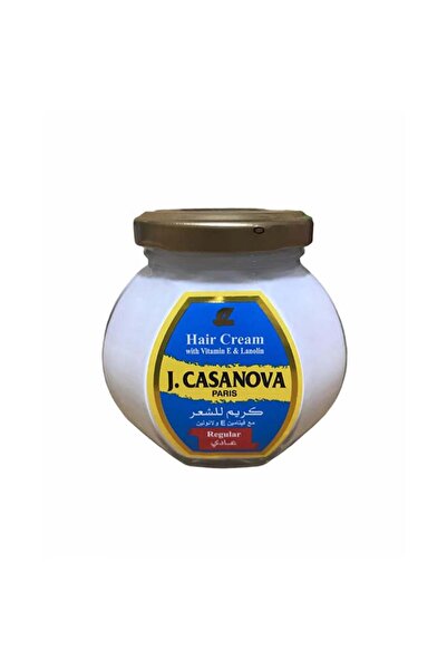 Casanova كازانوفا كريم شعر بفيتامين اى عادي ابيض 150جم