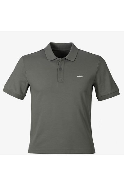 trender Polo Neck Dark Green Men's T-Shirt 2061