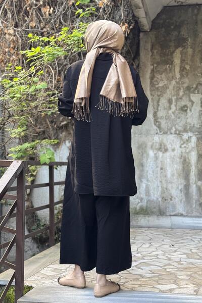 Cloche Nancy Gömlekli Takım CL25Y02CL382601 Siyah