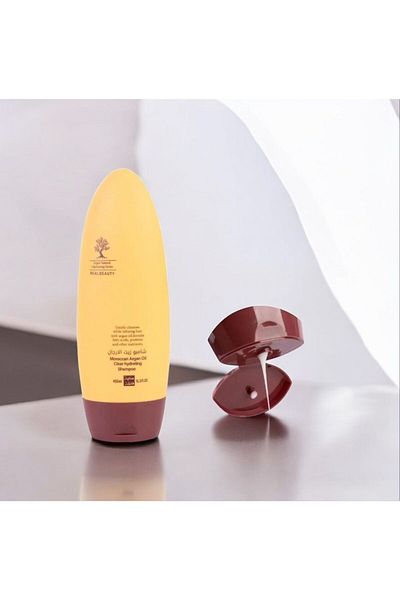 real beauty Moroccan Argan Shampoo - Softness and shine from the first wash