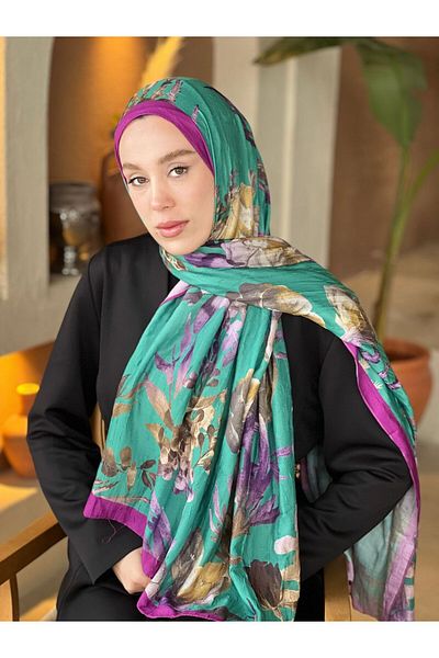 Modakaşmir Σάλι μπαμπού Carla Pattern