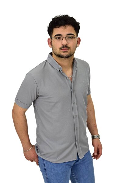 DYNAMO Чоловіча сорочка з коміром на ґудзиках BGL-ST04524