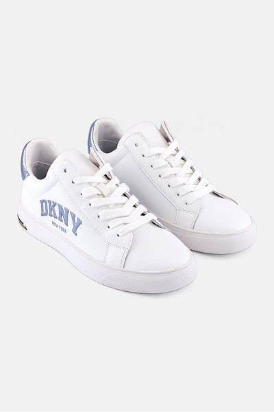 Dkny Women Medium Abeni Arch Lace Up Casual Shoes, White
