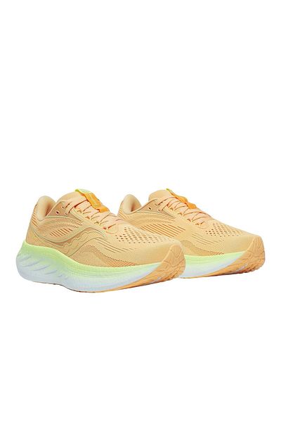 SAUCONY حذاء الجري على الطرق البرتقالي للنساء من Ride 18 حذاء الجري على الطرق للنساء S11000-140