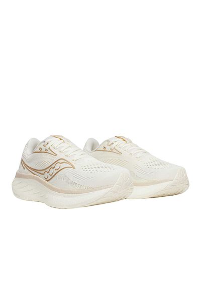 SAUCONY Ride 18 Women's Cream Road Running Shoes Women's Road Running Shoes S11000-104