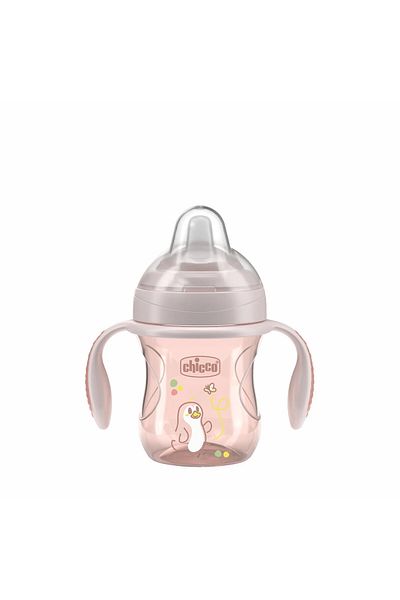 Chicco Soft-tip transfer cup 4 month girl-new