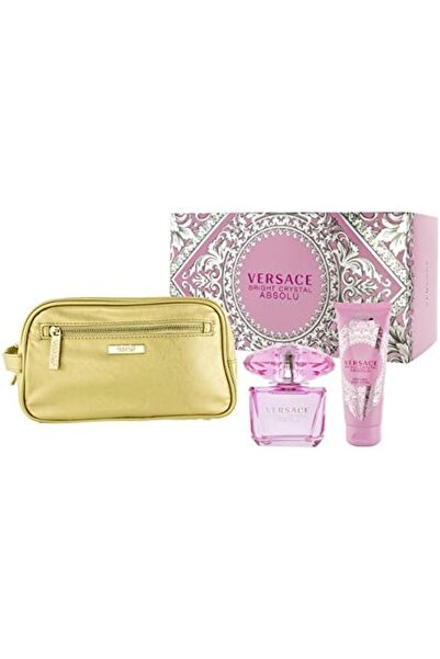 Versace Bright Crystal Absolu Eau de Parfum Set for Women, 90ml