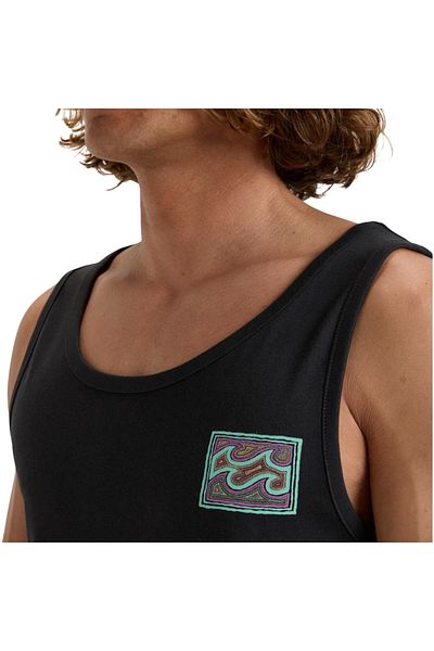 BİLLABONG Billabong Billabong Crayon Wave Tk Men's Black T-Shirt Men's T-Shirt Ebyzt00302