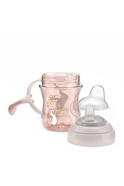 Chicco Soft-tip transfer cup 4 month girl-new