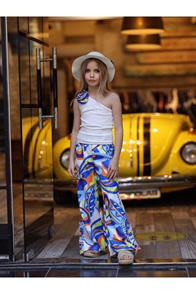 KOKOŞ BEBEK Комір з трояндою, штани з розрізом | 3-6 років