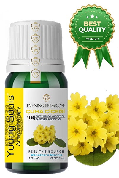 YOUNG SOULS Aromatherapy Primrose Carrier Oil Çuha Çiçeği Taşıyıcı Yağ 10 Ml