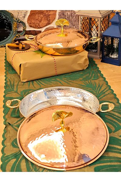 modabakir Set of 7 Copper Pots and Pans