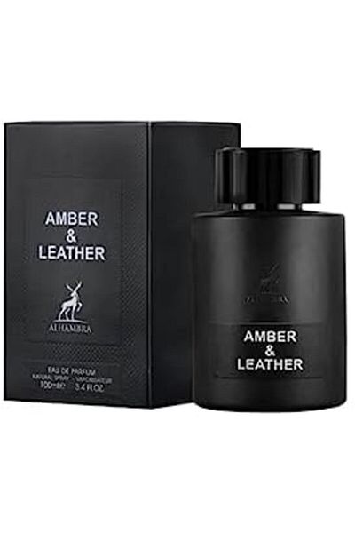 lattafa Amber & Leather Eau de Parfum by Alhambra 100ml