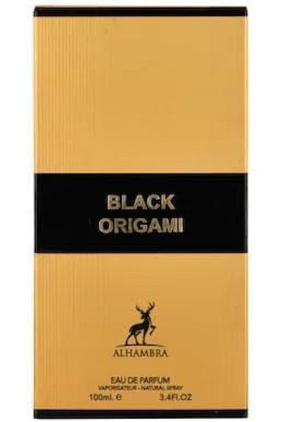 lattafa Eau De Parfum Black Origami Long-Lasting, Unisex, 100 ml