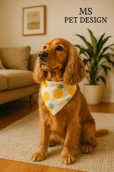 MS Pet Design Adjustable Cat Dog Bandana