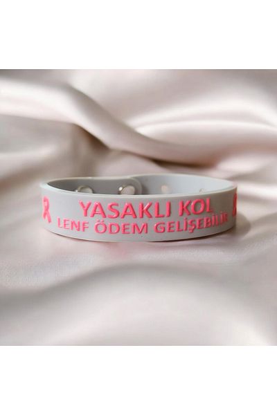 fırsatlar diyarı Awareness Bracelet Lymphedema Bracelet Banned Arm Warning Bracelet (Not Removable)