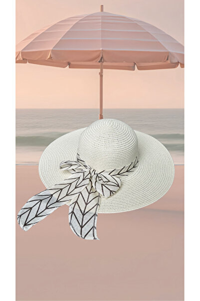 BY SCK Pălărie de paie pentru femei Pălărie de plajă de vară Calitate premium...