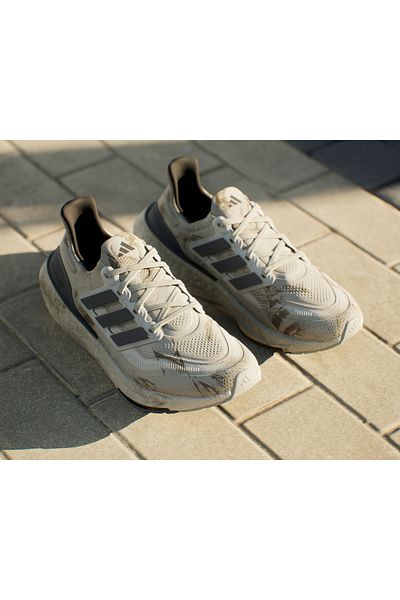 adidas Men's Running Shoes Ultraboost Light - Beige Sneakers